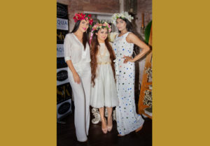 Miss Austria Ivana Thaller, Japinder Kaur and Farhana Bodi